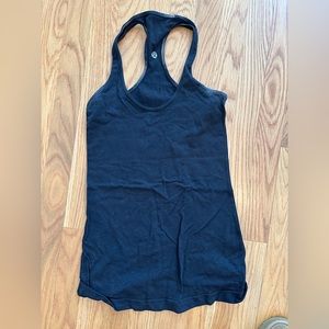 Black Lululemon tank top, size 4